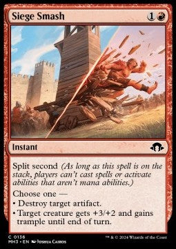 Siege Smash MH3-136 Common Near Mint Englisch Foil