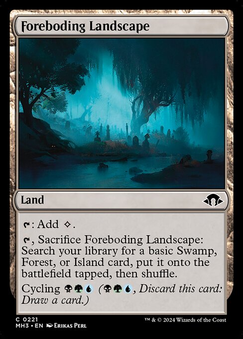 Foreboding Landscape MH3-221 Common Boosterfrisch Englisch