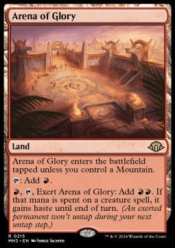 Arena of Glory MH3-215 Rare Near Mint Englisch