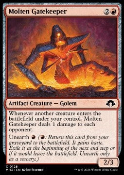Molten Gatekeeper MH3-128 Common Boosterfrisch Englisch Foil