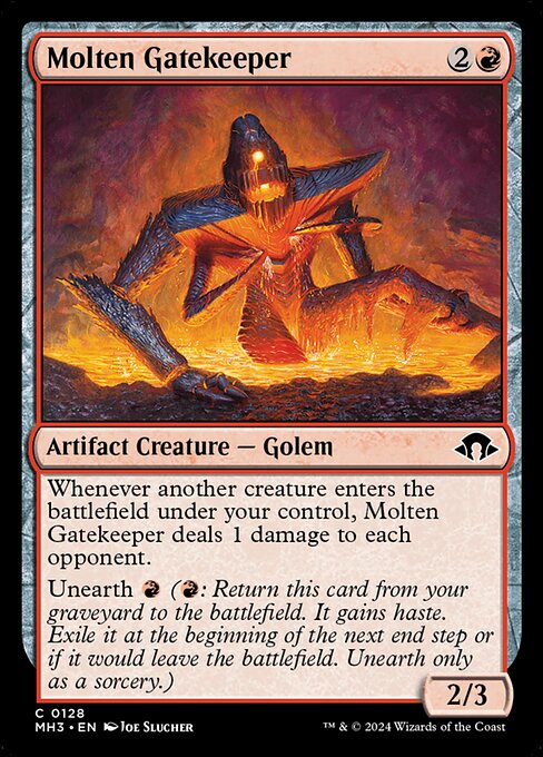 Molten Gatekeeper MH3-128 Common Boosterfrisch Englisch