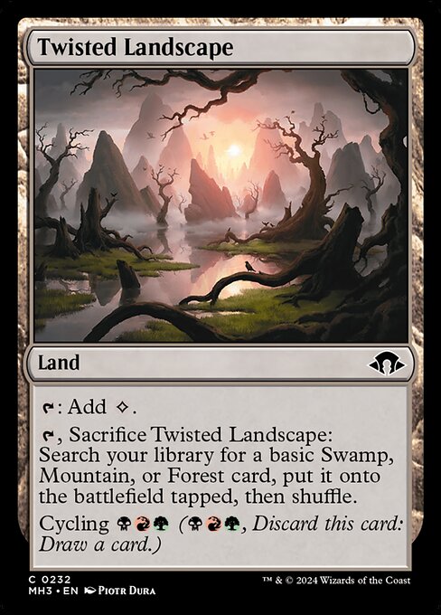 Twisted Landscape MH3-232 Common Boosterfrisch Englisch Foil