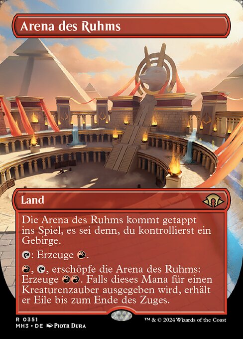 Arena des Ruhms XMH3-351 Rare Near Mint Deutsch