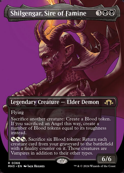 Shilgengar, Sire of Famine (V.1) XMH3-366 Rare Boosterfrisch Englisch