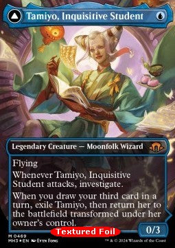 Tamiyo, Inquisitive Student // Tamiyo, Seasoned Scholar XMH3-469 Mythic Near Mint Englisch Foil