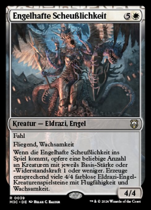 Engelhafte Scheußlichkeit M3C-39 Rare Near Mint Deutsch