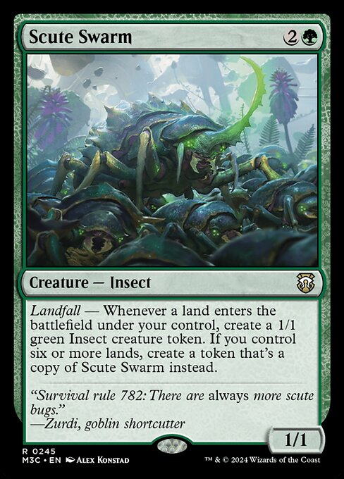 Scute Swarm M3C-245 Rare Near Mint Englisch