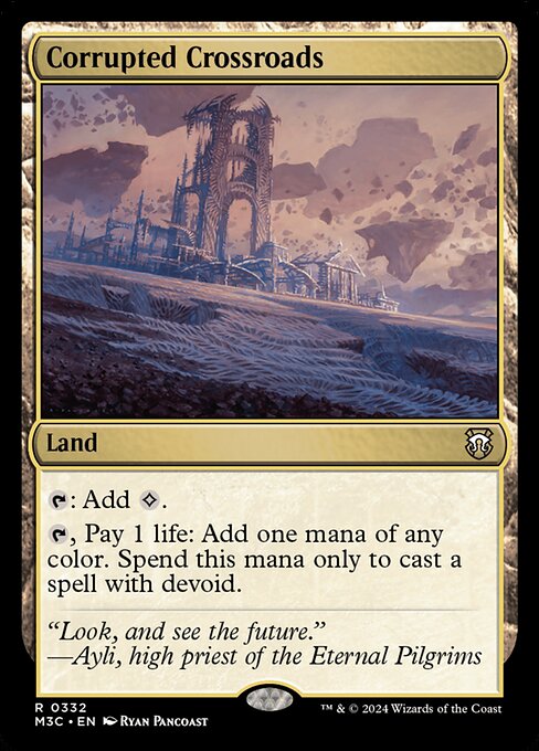 Corrupted Crossroads M3C-332 Rare Excellent Englisch