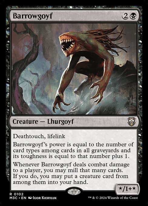 Barrowgoyf M3C-102 Rare Near Mint Englisch