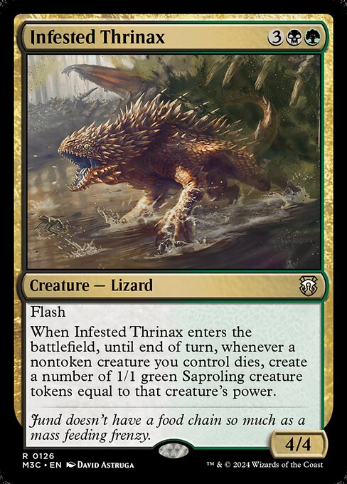 Infested Thrinax M3C-126 Rare Excellent Englisch