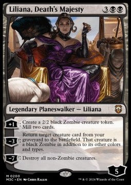 Liliana, Regentin des Todes M3C-200 Mythic Near Mint Englisch