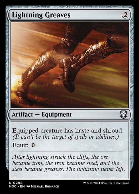 Lightning Greaves M3C-298 Uncommon Near Mint Englisch