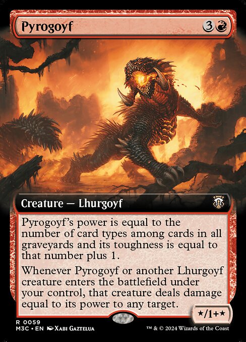 Pyrogoyf XM3C-59 Rare Near Mint Englisch
