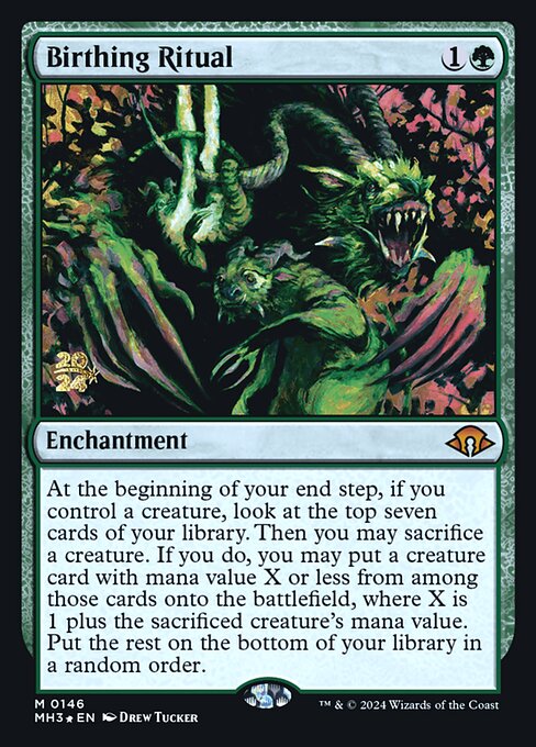 Gebärritual PMH3-146 Mythic Near Mint Deutsch Foil