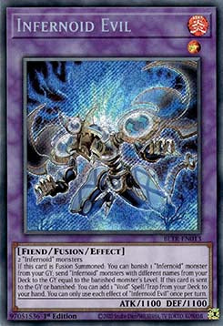 Infernoid Evil (V.1) BLTR-013 Secret Rare Near Mint Deutsch 1. Auflage