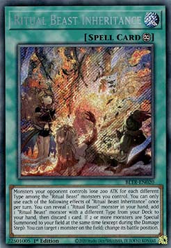 Geistungeheuer-Nachlass BLTR-DE020 Secret Rare Excellent Deutsch 1. Auflage