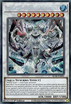 Eisjade-Gymir Aegirine BLTR-090 Secret Rare Near Mint Deutsch 1. Auflage