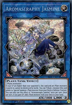Aromaseraphy Jasmine (V.1) BLTR-EN093 Secret Rare Near Mint Englisch 1. Auflage