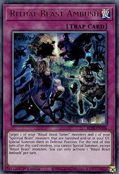 Geistungeheuer-Hinterhalt BLTR-106 Ultra Rare Excellent Deutsch 1. Auflage