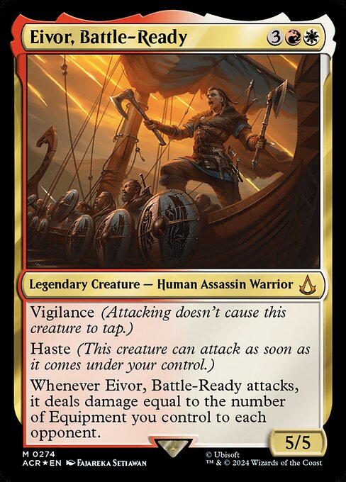 Eivor, Battle-Ready XACR-274 Mythic Excellent Englisch Foil