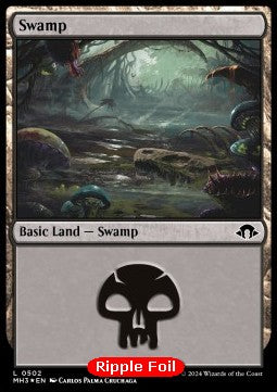 Swamp (V.2) XMH3-502 Land Near Mint Englisch Foil