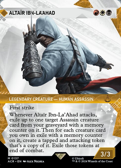Altaïr Ibn-La'Ahad XACR-137 Mythic Near Mint Englisch Foil