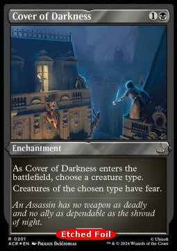 Tarnung der Dunkelheit (V.2) XACR-201 Rare Excellent Deutsch Foil