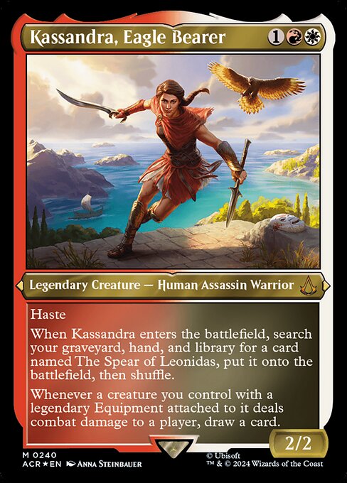 Kassandra, Eagle Bearer XACR-240 Mythic Excellent Englisch Foil