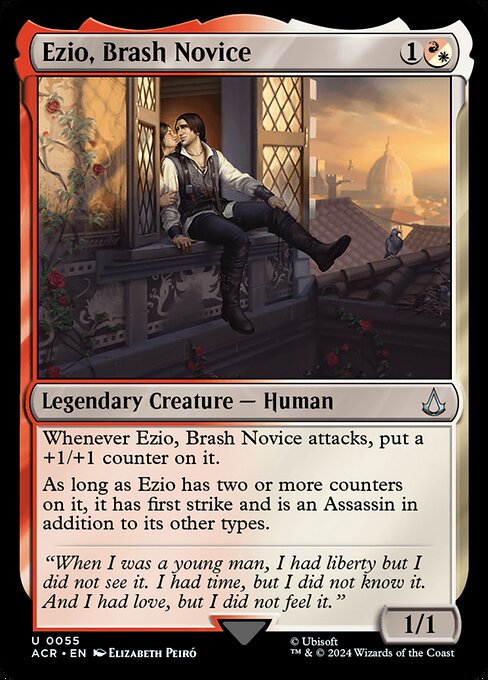 Ezio, Brash Novice ACR-55 Uncommon Near Mint Englisch Foil