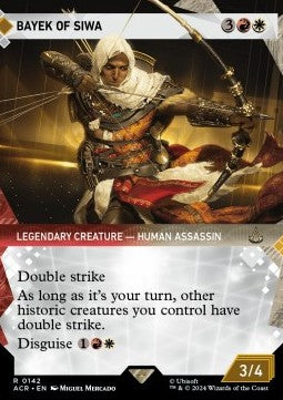 Bayek of Siwa XACR-142 Rare Light Played Englisch Foil