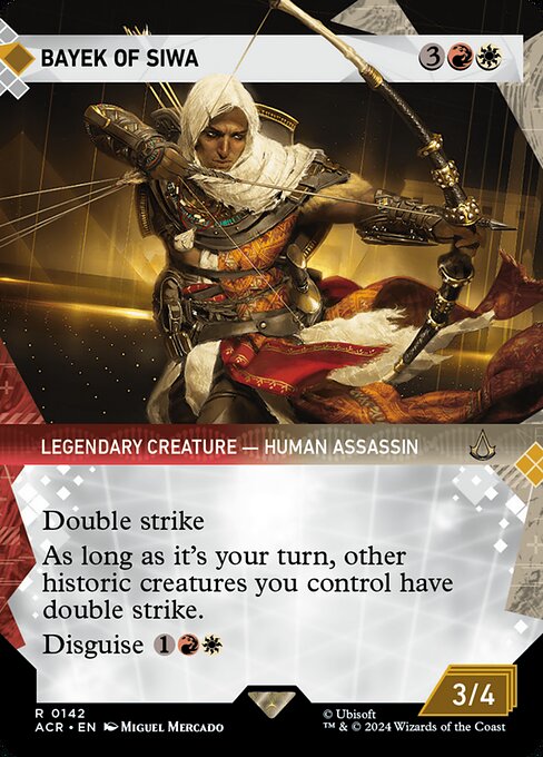 Bayek of Siwa XACR-142 Rare Near Mint Englisch Foil