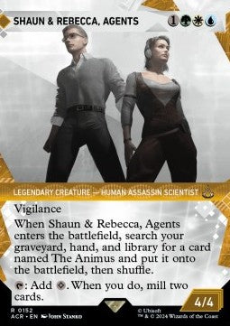 Shaun & Rebecca, Agents XACR-152 Rare Near Mint Englisch