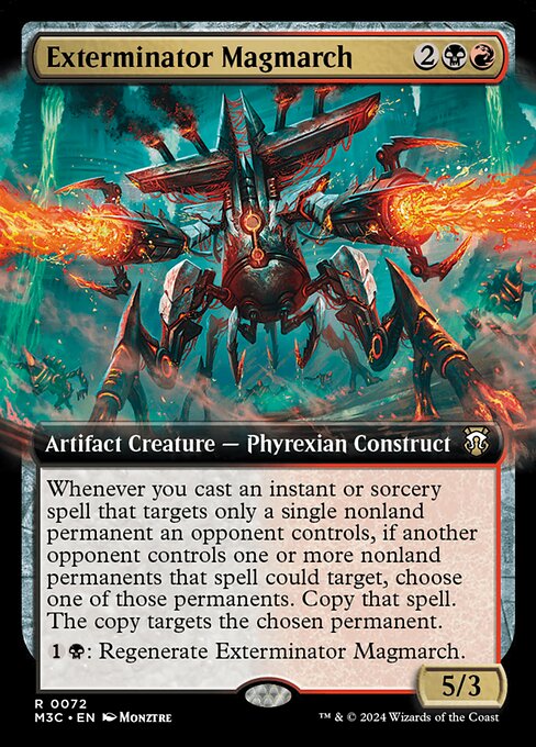 Exterminator Magmarch XM3C-72 Rare Near Mint Englisch Foil