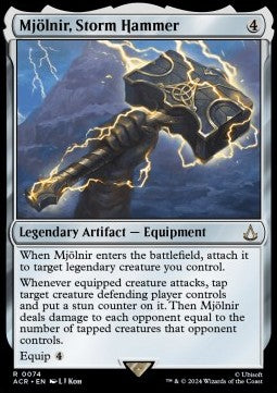 Mjölnir, Storm Hammer ACR-74 Rare Near Mint Englisch