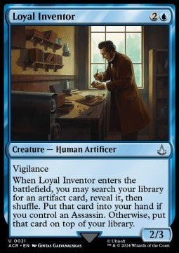 Loyal Inventor ACR-21 Uncommon Near Mint Englisch