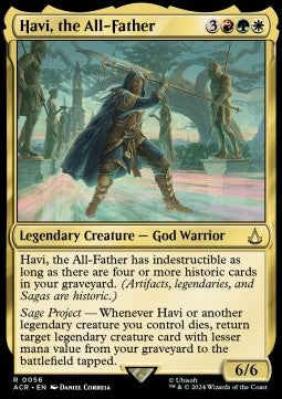 Havi, the All-Father ACR-56 Rare Near Mint Englisch Foil
