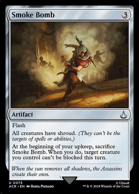 Smoke Bomb ACR-75 Uncommon Near Mint Englisch Foil
