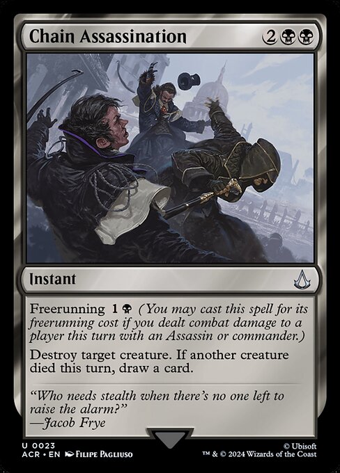 Chain Assassination ACR-23 Uncommon Near Mint Englisch Foil