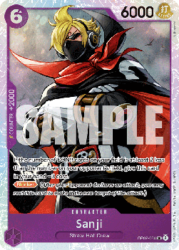 Sanji (OP07-064) (V.1) OP07 Super Rare Excellent Englisch