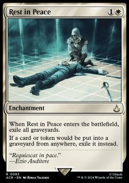 Rest in Peace ACR-83 Rare Near Mint Englisch
