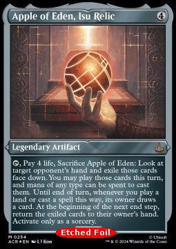 Apple of Eden, Isu Relic XACR-254 Mythic Near Mint Englisch Foil