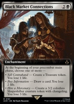 Schwarzmarkt-Verbindungen (V.1) XACR-161 Rare Near Mint Englisch Foil