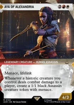 Aya of Alexandria XACR-140 Rare Near Mint Englisch