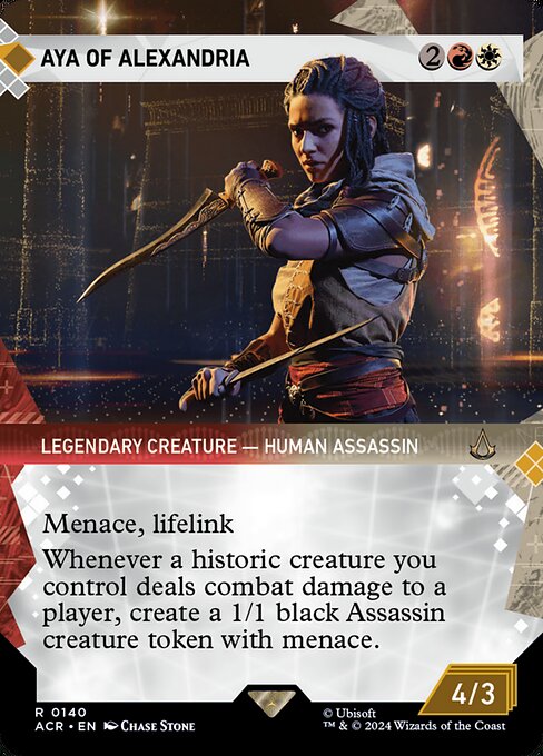 Aya of Alexandria XACR-140 Rare Near Mint Englisch