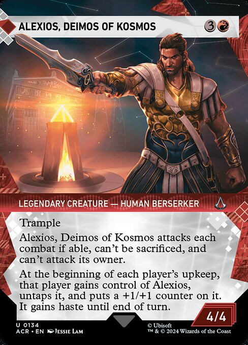 Alexios, Deimos of Kosmos XACR-134 Uncommon Near Mint Englisch
