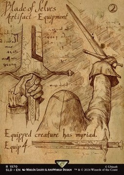 Blade of Selves SLDSM4-1570 Rare Near Mint Englisch Foil