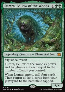 Lumra, Bellow of the Woods BLB-183 Mythic Near Mint Englisch