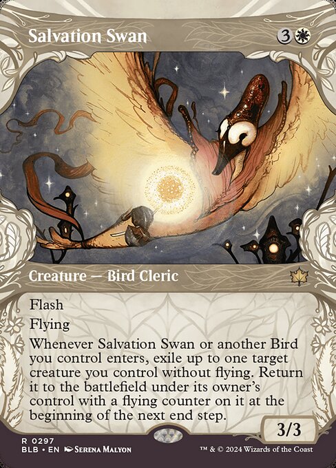 Salvation Swan XBLB-297 Rare Near Mint Englisch Foil