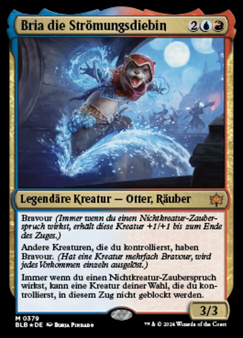 Bria, Riptide Rogue XBLB-379 Mythic Excellent Deutsch Foil