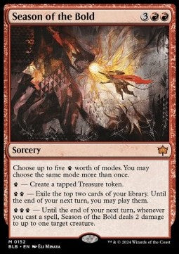 Season of the Bold BLB-152 Mythic Near Mint Englisch